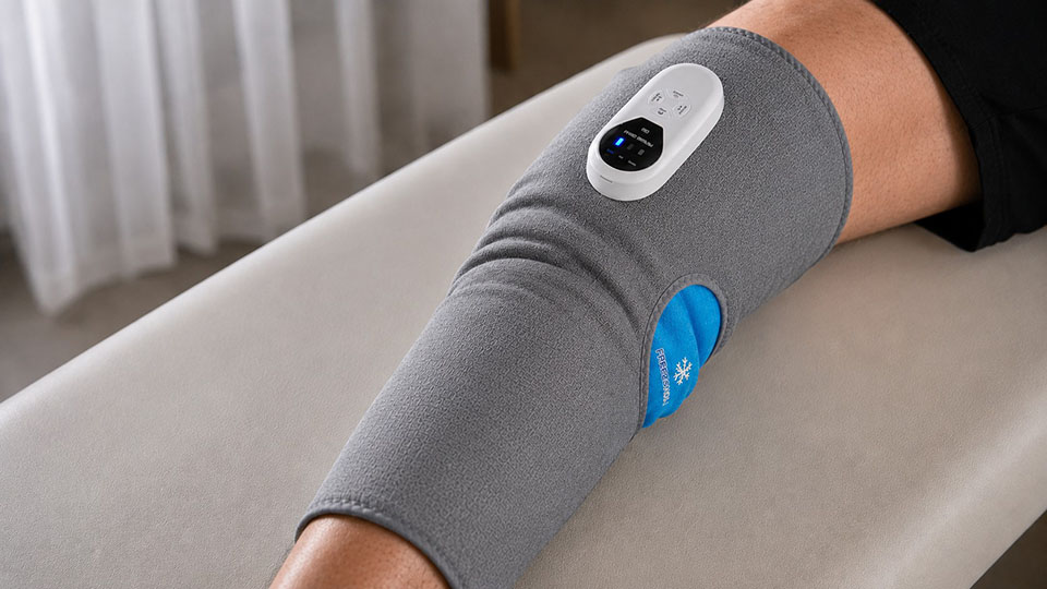 Presso-Relax on patient lying down